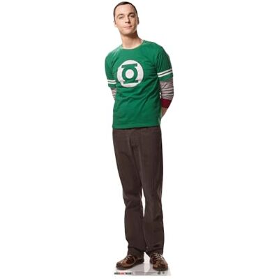 STAR CUTOUTS Ltd Star SC1960 Doctor Cooper The Big Bang Theory kartong utskärning perfekt för födelsedagar, presenter, fester och fläktar, Sheldon Mini, Small STAR CUTOUTS Ltd Star SC1960 Doctor Cooper The Big Bang Theory kartong utskärning perfekt för födelsedagar, presenter, fester och fläktar, Sheldon Mini, Small