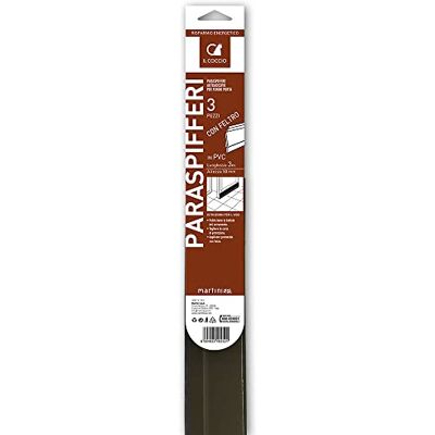 martini SPA Il Coccio Draught Excluder 3 filt för dörrar, färgbrun, en martini SPA Il Coccio Draught Excluder 3 filt för dörrar, färgbrun, en