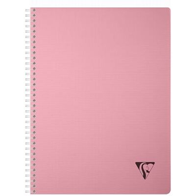 Clairefontaine 327124C Linicolor cahier reliure intégrale 21x29,7cm 180p Q.5x5 ESSENCE Rose pétale Clairefontaine 327124C Linicolor cahier reliure intégrale 21x29,7cm 180p Q.5x5 ESSENCE Rose pétale
