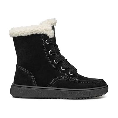 Geox J Theleven Girl WPF, stövel för flickor, svart, 26 EU Geox J Theleven Girl WPF, stövel för flickor, svart, 26 EU