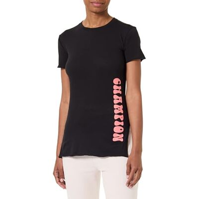 Champion Legacy Minimalist Resort G-Relaxed S/S Casual Klänning för flickor och flickor, Svart, 13-14 anni Champion Legacy Minimalist Resort G-Relaxed S/S Casual Klänning för flickor och flickor, Svart, 13-14 anni