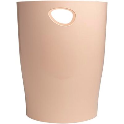 Exacompta Ref. 45331D set med 8 papperskorgar, ECOBIN Skandi-behållare med handtag, volym 15 liter storlek 26,3 x 26,3 x 33,5 cm för kontor eller hem naken färg Exacompta Ref. 45331D set med 8 papperskorgar, ECOBIN Skandi-behållare med handtag, volym 15 liter storlek 26,3 x 26,3 x 33,5 cm för kontor eller hem naken färg