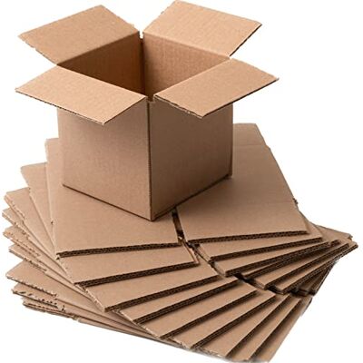 IPEA Små kartonger 12 x 12 x 12 cm för frakt, E-handel, Gåvor – 10 stycken – Tillverkad i Italien – Multipurpose fyrkantiga lådor för förpackning objekt, evenemang, fester – Box Pack IPEA Små kartonger 12 x 12 x 12 cm för frakt, E-handel, Gåvor – 10 stycken – Tillverkad i Italien – Multipurpose fyrkantiga lådor för förpackning objekt, evenemang, fester – Box Pack