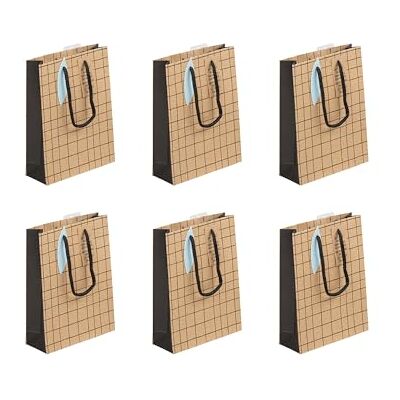 Clairefontaine 28794-0Cpack ett paket med 6 kraftpresentpåsar fickformat mått: 17 x 6 x 22 cm 210 g mönster: Geometrisk på svart kraftbakgrund perfekt för: Fickbok, spellåda Clairefontaine 28794-0Cpack ett paket med 6 kraftpresentpåsar fickformat mått: 17 x 6 x 22 cm 210 g mönster: Geometrisk på svart kraftbakgrund perfekt för: Fickbok, spellåda