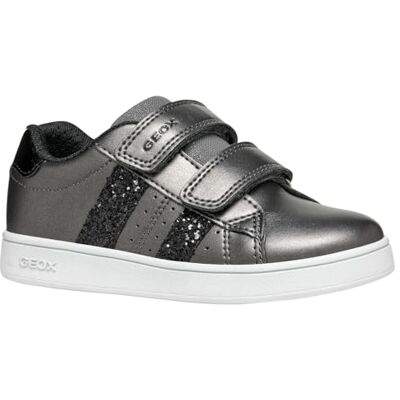 Geox Flicka J Eclyper Girl A Basket, Färg: grå, 34 EU Geox Flicka J Eclyper Girl A Basket, Färg: grå, 34 EU