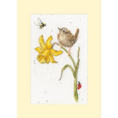 Bothy Threads - The Birds and Bees - Cross Stitch Kit Bothy Threads - The Birds and Bees - Cross Stitch Kit
