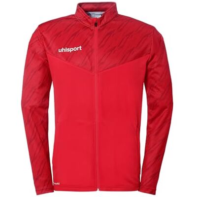 uhlsport fotboll progressive 28 poly herrjacka träningsjacka sportjacka sweatshirtskjorta utan huva med ståkrage och fickor med dragkedja uhlsport fotboll progressive 28 poly herrjacka träningsjacka sportjacka sweatshirtskjorta utan huva med ståkrage och fickor med dragkedja