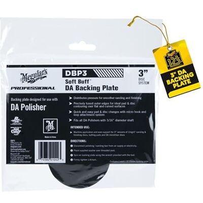 Meguiar's DBP3 3 tum DA bakplatta för en Dual Action polermaskin Meguiar's DBP3 3 tum DA bakplatta för en Dual Action polermaskin