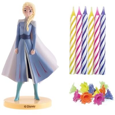 dekora Oparfymerat PVC-stearinljus Kit Frozen Cake tion, 10 delar Baktion dekora Oparfymerat PVC-stearinljus Kit Frozen Cake tion, 10 delar Baktion