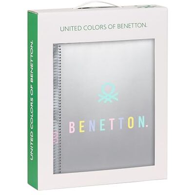 safta M588 BENETTON VARSITY presentset, presentförpackning, 3-pack, brevpapper, speciell gåva, 28 x 6 x 35 cm, färg marinblå/grå unisex barn (3-pack), Silver, Estándar, Avslappnad safta M588 BENETTON VARSITY presentset, presentförpackning, 3-pack, brevpapper, speciell gåva, 28 x 6 x 35 cm, färg marinblå/grå unisex barn (3-pack), Silver, Estándar, Avslappnad