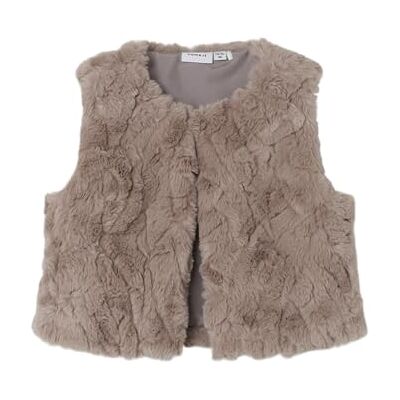 NAME IT NMFNUSSI Vest Jacka, Leafless Tree, 92 för flickor, Löst träd, 92 NAME IT NMFNUSSI Vest Jacka, Leafless Tree, 92 för flickor, Löst träd, 92