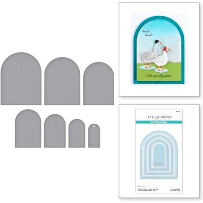 Spellbinders Perfect Touch Arches and Tag från The On The Farm Collections Spellbinders Perfect Touch Arches and Tag från The On The Farm Collections