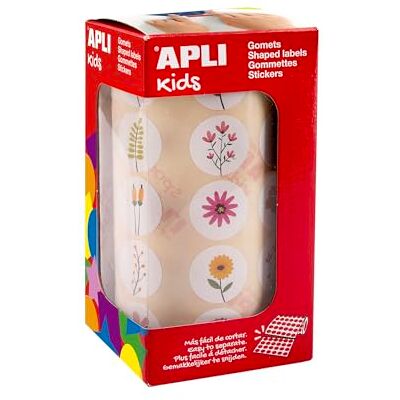 APLI Kids 19717 Vildblomma tema klistermärken klistermärken med permanent självhäftande 900 blomklistermärken, perfekt för dagis eller barnverkstad. APLI Kids 19717 Vildblomma tema klistermärken klistermärken med permanent självhäftande 900 blomklistermärken, perfekt för dagis eller barnverkstad.