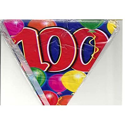 Folat 100 års kransballonger 10 meter Folat 100 års kransballonger 10 meter