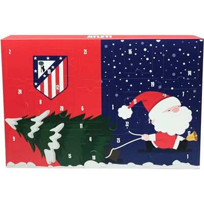 CYPBRANDS CyP Brands-Atlético de Madrid Adventskalender, 24 överraskningar, present till barn, officiellt licensierad Marvel, aktiviteter och leksaker CYPBRANDS CyP Brands-Atlético de Madrid Adventskalender, 24 överraskningar, present till barn, officiellt licensierad Marvel, aktiviteter och leksaker