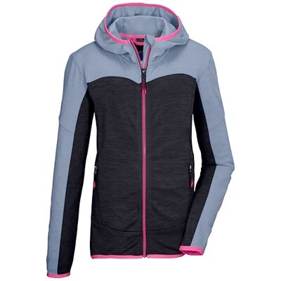 Killtec Flicka Powerstretchjacka med huva KOS 167 GRLS FLX JCKT, jeansblå, 152, 42980-000 Killtec Flicka Powerstretchjacka med huva KOS 167 GRLS FLX JCKT, jeansblå, 152, 42980-000