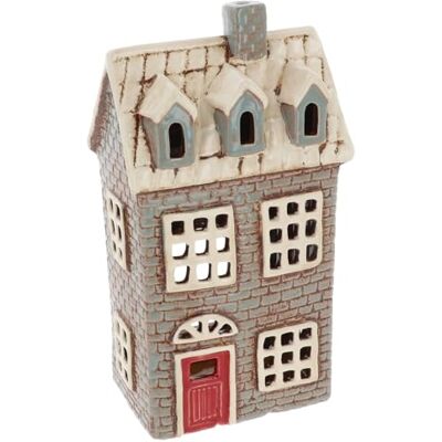 Village Pottery - BrickHouse - Teal - Stor - Tealight Holder Village Pottery - BrickHouse - Teal - Stor - Tealight Holder