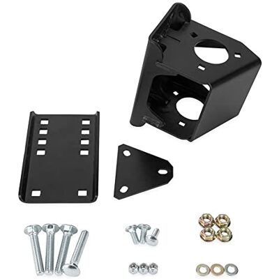 Camco Trailer Tungdomkraft bult-på omplaceringssats möjliggör enkel släpvagnsomlokalisering Ger gott om avstånd för bakluckan utan hinder för 3-Bolt & A-ramstil tungdomkraft (50015) Camco Trailer Tungdomkraft bult-på omplaceringssats möjliggör enkel släpvagnsomlokalisering Ger gott om avstånd för bakluckan utan hinder för 3-Bolt & A-ramstil tungdomkraft (50015)
