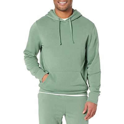 Amazon Essentials lättviktig långärmad fransk frottétröja för män (finns i stor och lång), salviagrön, XX-Large Amazon Essentials lättviktig långärmad fransk frottétröja för män (finns i stor och lång), salviagrön, XX-Large