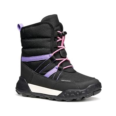 Geox J TREKKYUP Girl B AB ankelbåt, svart/lila, 38 EU, Svart lila, 38 EU Geox J TREKKYUP Girl B AB ankelbåt, svart/lila, 38 EU, Svart lila, 38 EU