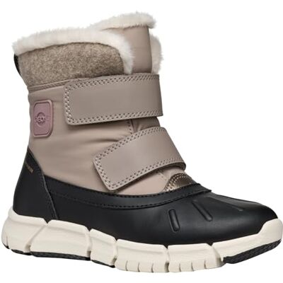 Geox flicka J Flexyper Girl B från Snow Boot, Dk Beige Svart, 39 EU Geox flicka J Flexyper Girl B från Snow Boot, Dk Beige Svart, 39 EU