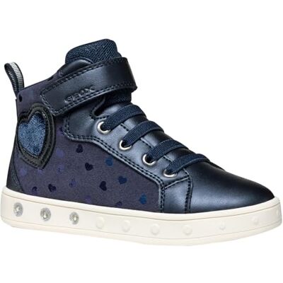 Geox flicka J Skylin Girl sneakers, marinblå, 29 EU Geox flicka J Skylin Girl sneakers, marinblå, 29 EU