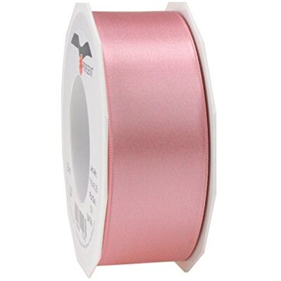 PRÄSENT C.E. Pattberg SATIN gammelrosa, 25 m satinband för inslagning av gåvor, 40 mm bred, presentband för dekoration och hantverk, dekorband för gåvor, för alla tillfällen PRÄSENT C.E. Pattberg SATIN gammelrosa, 25 m satinband för inslagning av gåvor, 40 mm bred, presentband för dekoration och hantverk, dekorband för gåvor, för alla tillfällen