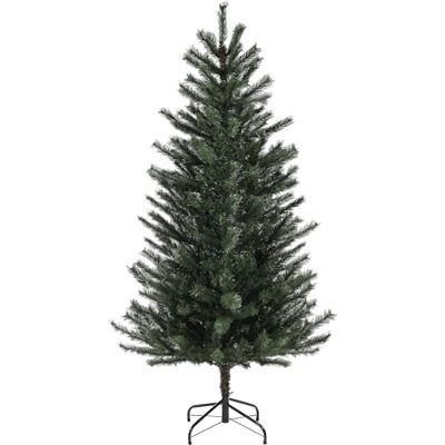 HOMCOM Konstgjord julgran 180 cm julgran med hopfällbart stålstativ, 467 grenar, juldekoration, realistisk effekt, grön HOMCOM Konstgjord julgran 180 cm julgran med hopfällbart stålstativ, 467 grenar, juldekoration, realistisk effekt, grön
