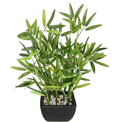 Flair Flower Bambu växt konstgjord i skål med dekorativa stenar bambugräs citrongräs konstgjord växt grön växt konstträd krukväxt bambuväxt bambuträd buske citrongräs asiatiska gräs buskar Flair Flower Bambu växt konstgjord i skål med dekorativa stenar bambugräs citrongräs konstgjord växt grön växt konstträd krukväxt bambuväxt bambuträd buske citrongräs asiatiska gräs buskar