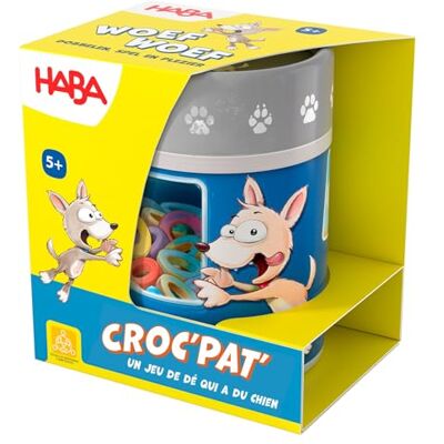 HABA Wow Wau Yatzy roligt tärningsspel med hundar från 5 år enkla regler för ett snabbt spel perfekt för resor 2010889002 HABA Wow Wau Yatzy roligt tärningsspel med hundar från 5 år enkla regler för ett snabbt spel perfekt för resor 2010889002