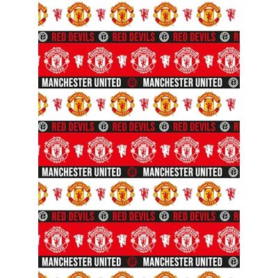 Danilo Promotions LTD MANCHESTER UNITED FC omslagspapper rulle 3 m fotboll födelsedag gåva wrap Danilo Promotions LTD MANCHESTER UNITED FC omslagspapper rulle 3 m fotboll födelsedag gåva wrap