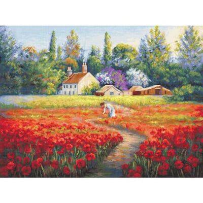 Riolis Luca-S Gobelin set oförglömligt, räkningsmönster, 32 x 24 cm Riolis Luca-S Gobelin set oförglömligt, räkningsmönster, 32 x 24 cm