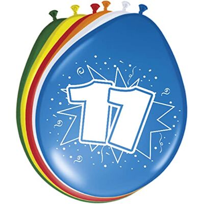 Folat 11 års ballonger 30cm 8 st Folat 11 års ballonger 30cm 8 st