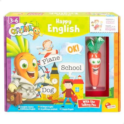 Liscianigiochi Lisciani Carotina Happy English Talking Pen Lär dig engelska Liscianigiochi Lisciani Carotina Happy English Talking Pen Lär dig engelska