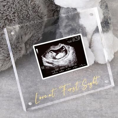 DEYIXUN Ultraljudsbildram i akryl, ljus fotoram, sonogram kärlek vid första anblicken baby minnessak baby tillkännagivande, födelseinformation, förväntar sig att mammaföräldrar blir unika gåvor för DEYIXUN Ultraljudsbildram i akryl, ljus fotoram, sonogram kärlek vid första anblicken baby minnessak baby tillkännagivande, födelseinformation, förväntar sig att mammaföräldrar blir unika gåvor för