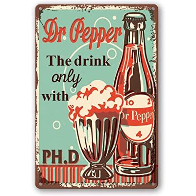 sebiuo DOSEK Metallskylt vintage kompatibel Dr pepparskylt djur varningsskyltar rolig jul vägg man grotta cola heminredning metall djurband öl retro restaurang metallskylt dekor peppar gåvor 20 x 30 cm sebiuo DOSEK Metallskylt vintage kompatibel Dr pepparskylt djur varningsskyltar rolig jul vägg man grotta cola heminredning metall djurband öl retro restaurang metallskylt dekor peppar gåvor 20 x 30 cm