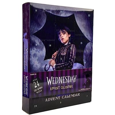 Cinereplicas Wednesday Wednesday Adventskalender Officiellt licensierad Cinereplicas Wednesday Wednesday Adventskalender Officiellt licensierad