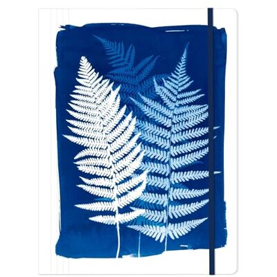 Clairefontaine 83512C Cyanotype, Chemise à élastique 24x32cm Clairefontaine 83512C Cyanotype, Chemise à élastique 24x32cm