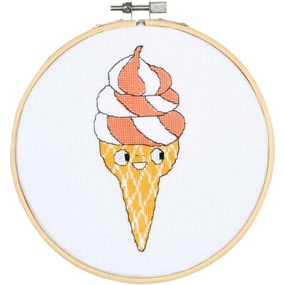 Vervaco Korsstygnskit bild med mjuk borrad ring gör-det-själv kreativ dekoration kit hantverk väggkonst broderi nybörjarsats gåva ca 16 x 16 cm kors stygn broderi Vervaco Korsstygnskit bild med mjuk borrad ring gör-det-själv kreativ dekoration kit hantverk väggkonst broderi nybörjarsats gåva ca 16 x 16 cm kors stygn broderi
