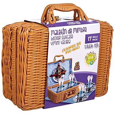 Tachan Picknickkorgset, Brun, Blå, En Storlek Tachan Picknickkorgset, Brun, Blå, En Storlek