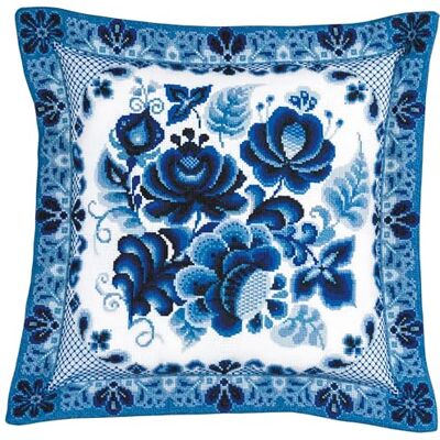 Riolis 1830 Zweigart 14K vit korsstygnsbroderi kit Riolis 1830 Zweigart 14K vit korsstygnsbroderi kit