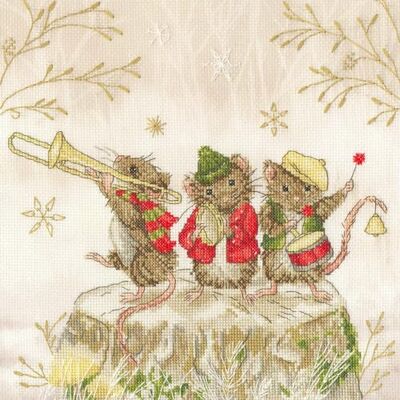 Bothy Threads Counted korsstygnskit Merry Music Makers Bothy Threads Counted korsstygnskit Merry Music Makers