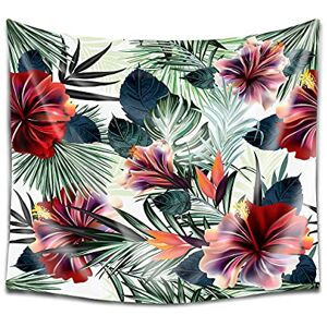 Dekoarte Tp34 - Modern Blommönster Polyester Väggbonad 150x130cm Dekoarte Tp34 - Modern Blommönster Polyester Väggbonad 150x130cm
