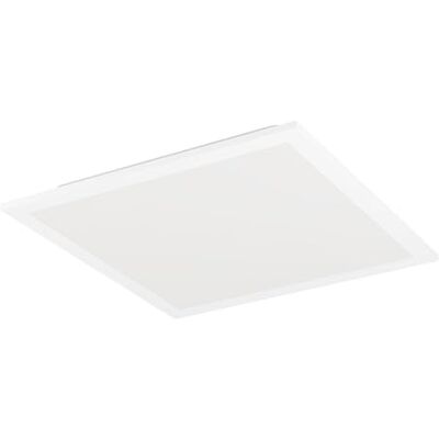 EGLO Bottazzo LED-taklampa, taklampa med DIP-switch ultraplatt bakbelyst panel, kontorslampa av metall och plast i vitt, varmvitt, neutralt vitt och kallt vitt ljus, 30 x 30 cm EGLO Bottazzo LED-taklampa, taklampa med DIP-switch ultraplatt bakbelyst panel, kontorslampa av metall och plast i vitt, varmvitt, neutralt vitt och kallt vitt ljus, 30 x 30 cm
