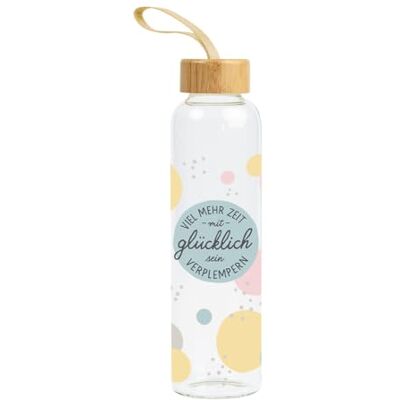 Grafik Werkstatt Grafik-Werkstatt Unisex – drickflaska för vuxna av glas med rolig slogan med greppslinga 550 ml Kroppen är kissig, färgstark, medium Grafik Werkstatt Grafik-Werkstatt Unisex – drickflaska för vuxna av glas med rolig slogan med greppslinga 550 ml Kroppen är kissig, färgstark, medium