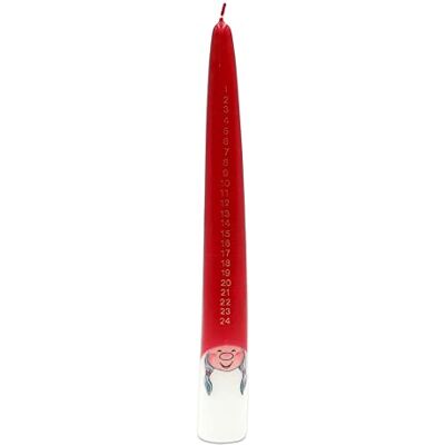 Dekohelden24 1 XXL adventsljus -H/: 36 x 4,5 cm. FR-4536FT1-tomtekalendern tomte Dekohelden24 1 XXL adventsljus -H/: 36 x 4,5 cm. FR-4536FT1-tomtekalendern tomte