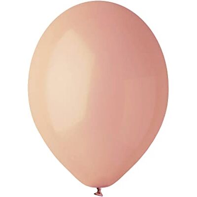 Ciao 100 stycken naturliga latexballonger i antik rosa kvalitet G120 (33 cm Ø 33 cm/13 tum), antikt rosa Ciao 100 stycken naturliga latexballonger i antik rosa kvalitet G120 (33 cm Ø 33 cm/13 tum), antikt rosa