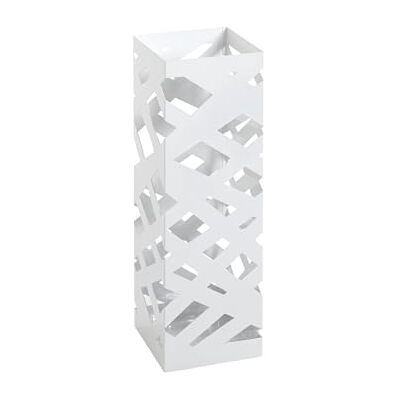HAKU Modernt paraplyställ vit, metall Mått: B 16 cm x H 48 cm x D 16 cm HAKU Modernt paraplyställ vit, metall Mått: B 16 cm x H 48 cm x D 16 cm