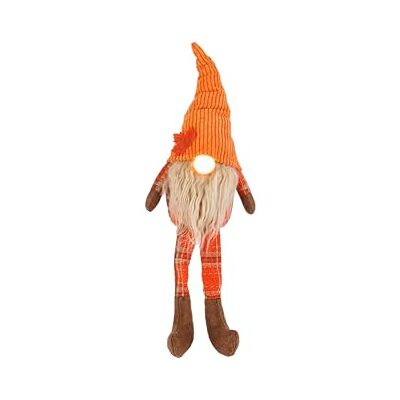 Cosy & Trendy Cosy Home Textil Jultomtefigur, Orange, 15X10Xh31Cm Cosy & Trendy Cosy Home Textil Jultomtefigur, Orange, 15X10Xh31Cm