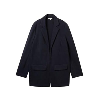 TOM TAILOR damblazer, 10668 – himmelskaptensblå, M TOM TAILOR damblazer, 10668 – himmelskaptensblå, M